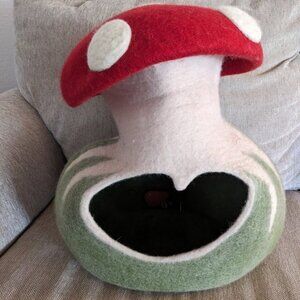Whimsical Felt Pet Bed